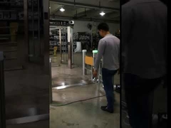 Contrôle d'accès piétonnier barrière automatique à cylindre pivotant