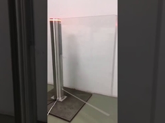 Barrière pivotante à moteur sans balais CC à voie large et cylindre de type intégré