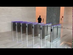 Tourniquet à bras tombants extérieur/intérieur, moteur BLDC avec lecteur de carte et reconnaissance d'empreintes digitales