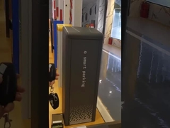 Couleur jaune Logement à courant continu Parking moteur sans balais Porte de barrière intelligente