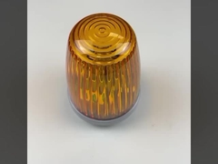 Lampe d'alarme clignotante de signalisation étanche pour système d'ouverture de portail (24V)