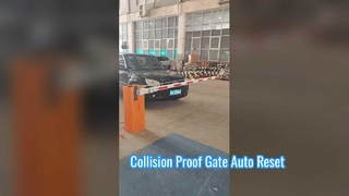 Support de bras de réinitialisation automatique anti-collision pour barrière de barrière Bride escamotable à retour automatique