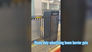 Porte de barrière de publicité lourde