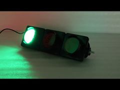 Lentille colorée 100 mm rouge jaune vert feu de circulation LED