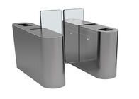 Anti climbing Access Control Turnstiles with acrylic panel , 1.6 meter height