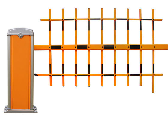 Porte de barrière automatique de 120 W avec une longueur de rampe de 6 m et une tension de 220 V/110 V pour le contrôle du trafic des véhicules