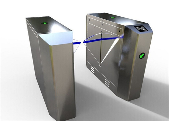 Le double à mi-corps s'envole la porte escamotable de barrière d'aileron, demi tourniquet de taille avec le bras en verre