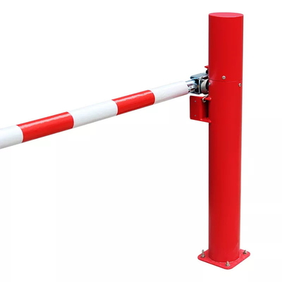 Petite taille rouge à télécommande de Cabinet du stationnement 3s de boom de barrière de code à grande vitesse de roulement