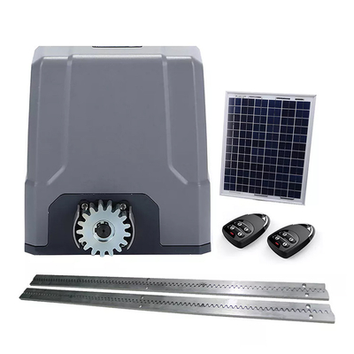 L'opérateur de porte coulissante de moteur de C.C a construit dans l'interface 800kg du panneau solaire de la batterie 12V/9Ah
