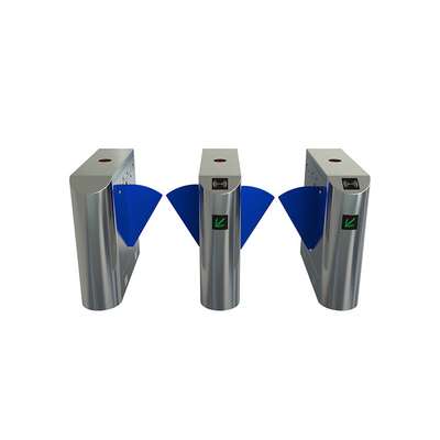 Sécurité de porte de barrière d'aileron de contrôle d'entrée simple/double aile pour la station de métro