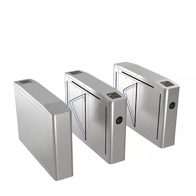 Tourniquet de Card Access Control de lecteur de la reconnaissance des visages RFID d'empreinte digitale de porte de barrière d'aileron d'OIN