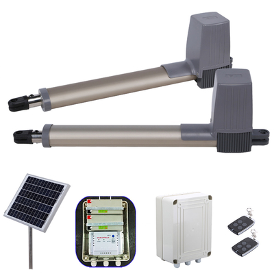 L'opérateur automatique Wifi de porte d'oscillation de bloc d'arrêt commandent le kit solaire