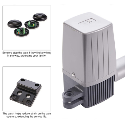 Les opérateurs automatiques Wifi de porte de double d'oscillation commandent Kit Complete Hardware solaire