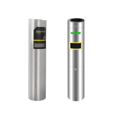 Tourniquet de contrôle d'accès en acier inoxydable 304 avec solénoïde 12V CC pour système de gestion des visiteurs