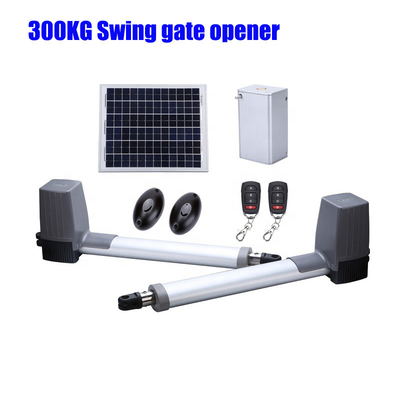 300 kg Poids ouvre-porte swing 2,5 mètres de longueur par feuille 80W 24V moteur à courant continu