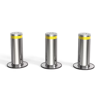 Bollards hydrauliques télescopiques à ascension automatique avec boîte de commande PLC testée par collision