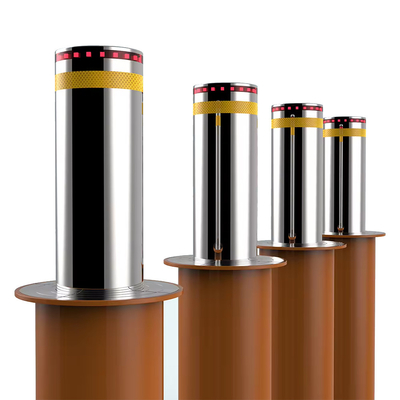 Parking en acier inoxydable Pollards de montée automatique amovibles pour les allées