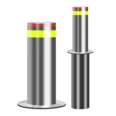 Bollard rétractable automatique à cylindre de 600 mm pour l'alimentation résidentielle et 220 V