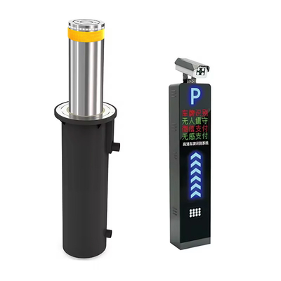Bollards hydrauliques pneumatiques en bordure de route avec alimentation AC200V-240V et vitesse de montée de 4,5s