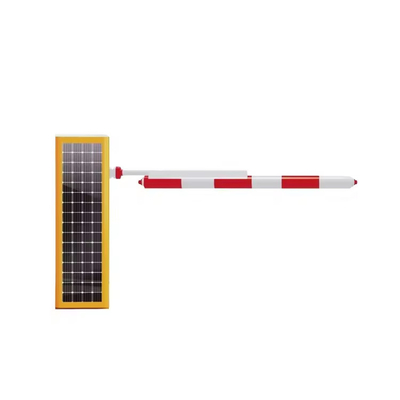 Panneau solaire intégré Porte barrière du parking Nouvelle énergie batterie rechargeable Mécanisme non-ressort