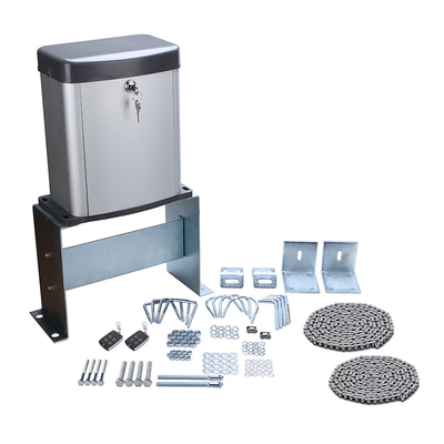 300 kg DC24V à chaîne de vitesses Optionnel batterie de secours ouvre-porte coulissante résidentielle