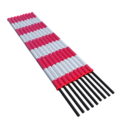 Pure fibre de carbone de couleur multiple 3,5 mètres de haut film réfléchissant brillant barrière de la porte de stationnement poteau boom