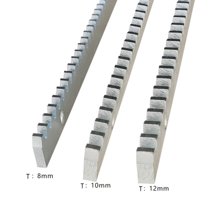 Crémaillère en métal et nylon pour opérateur de portail coulissant, pour porte automatique M4