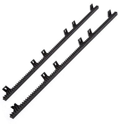 Accès à la carte d'identité 4 boucles 6 boucles rangement d'engrenages Nylon plastique noir pour ouvre-porte coulissante automatique