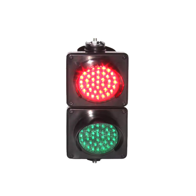 Feu de circulation LED 100mm en PC rouge et vert, haute luminosité, mini taille, AC85V-265V DC12V 24V