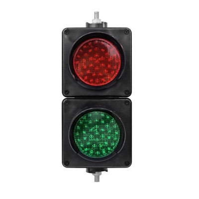 Feu de circulation LED rouge et vert à deux couleurs de 100 mm de 4 pouces pour plateforme de chargement et de déchargement de quai stop-and-go