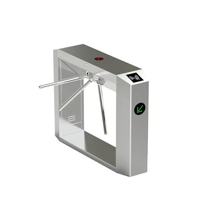 Portillon trépied avec écran IPS HD de 8 pouces, bras de 500 mm et boîtier en acier inoxydable 304