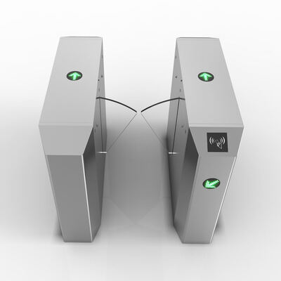 Portillon rapide OEM ODM avec moteur DC 24V, battant en acrylique transparent et anti-franchissement pour système de contrôle d'accès