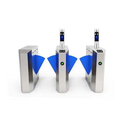 Barrière de sécurité à rabat rétractable en acier inoxydable 304, épaisseur 1,5 mm, avec cellule photoélectrique infrarouge pour le contrôle d'accès