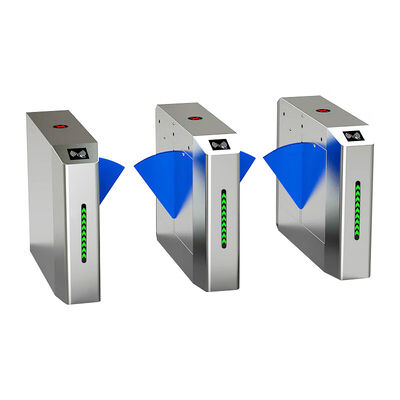 Barrière de sécurité à clapet RS485 SS304 IP44 pour le contrôle d'accès et la gestion des piétons