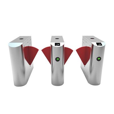 Tourniquet escamotable de barrière d'aileron de reconnaissance biométrique d'OEM