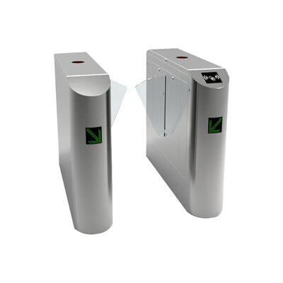 Longueur du bras 27 cm DC24V 304 en acier inoxydable Flap Barrier Gate Speed Gate pour le contrôle d'accès