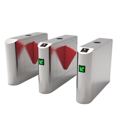 Porte de vitesse indiquée à la lumière LED avec système d'alarme et porte de barrière à clapet en mousse PU