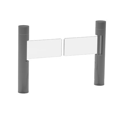 Porte de contrôle d'accès de moteur de la porte RS485 BLDC de barrière d'oscillation d'acrylique de solides solubles