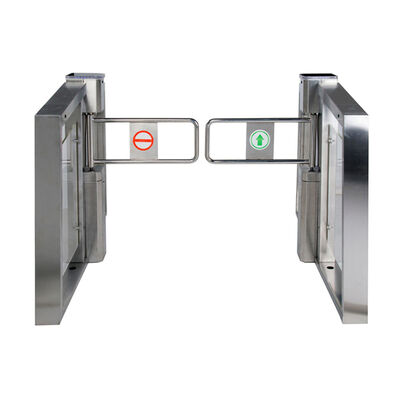 Porte de barrière de balancement à 90 degrés bi-directionnelle entièrement motorisée avec bras SS304/acrylique
