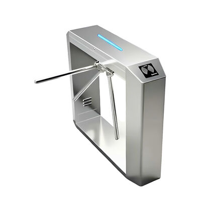 Porte de tourniquet trépied en acier inoxydable avec protection IP54 et anti-débordement pour le contrôle d'accès sécurisé