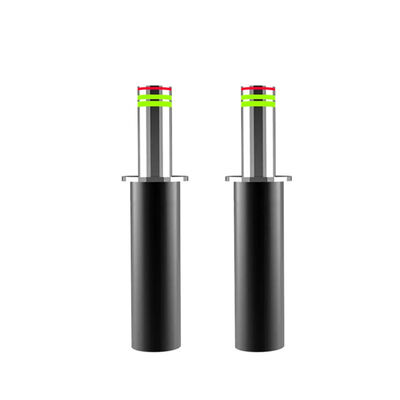 Résistant à l'eau 304 en acier inoxydable Bollards à montée automatique Bollards hydrauliques rétractibles