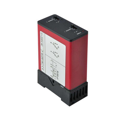 Détecteur de boucle de véhicule à canal unique avec une plage de fréquences de 20 kHz à 170 kHz et une tension de 220 V/110 V/24 V/12 V pour le contrôle d'accès au trafic