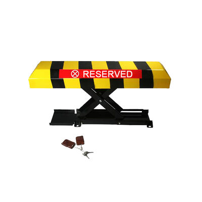 Serrure de stationnement pour voiture télécommandée avec une hauteur de levage de 300 mm et revêtement en plastique pulvérisé