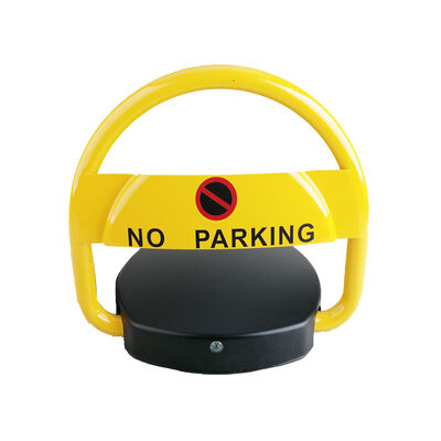 Fermeture de l'espace de stationnement intelligent imperméable à l'eau jaune avec protection IP65 pour les parkings automobiles
