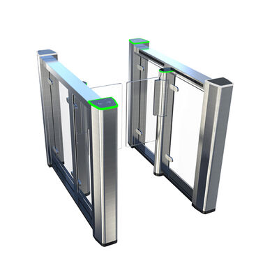Portillons tourniquets automatiques à bras pivotant de 150 mm de largeur, IP45, avec 5 000 000 cycles MCBF pour le contrôle piétonnier à grande vitesse