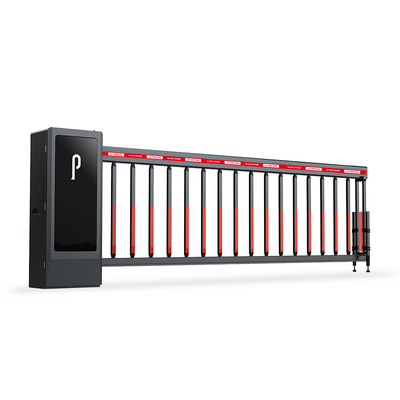 Porte de barrière automatique en acier inoxydable 200W de 5 m de longueur d'élan pour la sécurité des véhicules