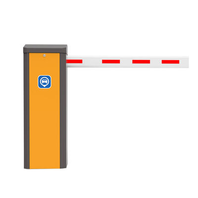 Barrière automatique à bras de levage avec moteur CC sans balais à grande vitesse, longueur de bras de 3 à 6 m, pour parkings
