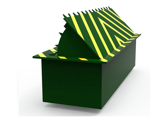 Blocage routier hydraulique à peinture réfléchissante, alimentation 380V, capacité de 80 tonnes, barrière de contrôle du trafic