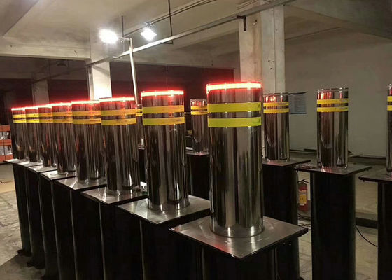 Bollard hydraulique automatique avec commande à distance électronique réglable de vitesse 3s-6s et construction en acier inoxydable SS304