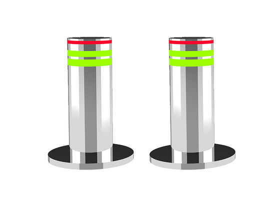 Bornes escamotables automatiques étanches avec charge de 70T et protection IP68 pour le contrôle du trafic